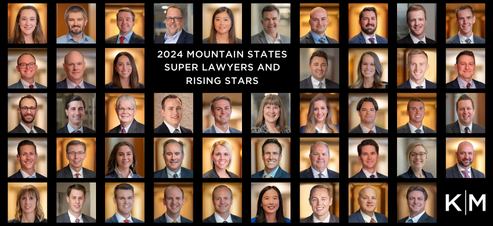 Photo of 46 Kirton McConkie Attorneys Selected as 2024 Mountain States Super Lawyers and Rising Stars