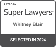 Blair, Whitney 2024 Super Lawyers Badge